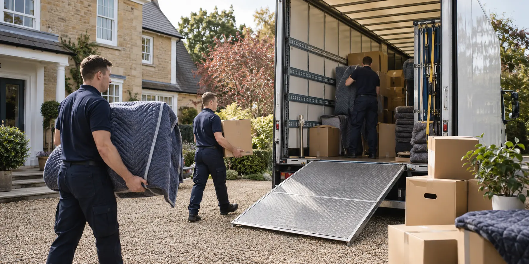 International removals coordinated through the Britannia network