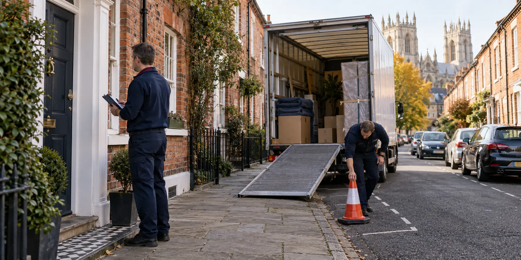Removals York survey and move planning